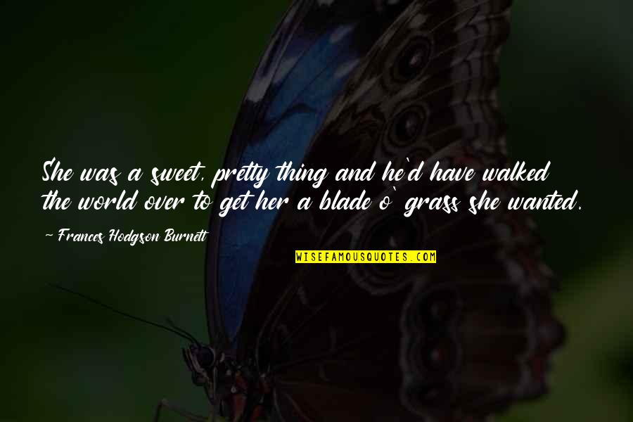 Steinbauer Diesel Quotes By Frances Hodgson Burnett: She was a sweet, pretty thing and he'd Steinbauer Diesel Quotes By Frances Hodgson Burnett: She was a sweet, pretty thing and he'd