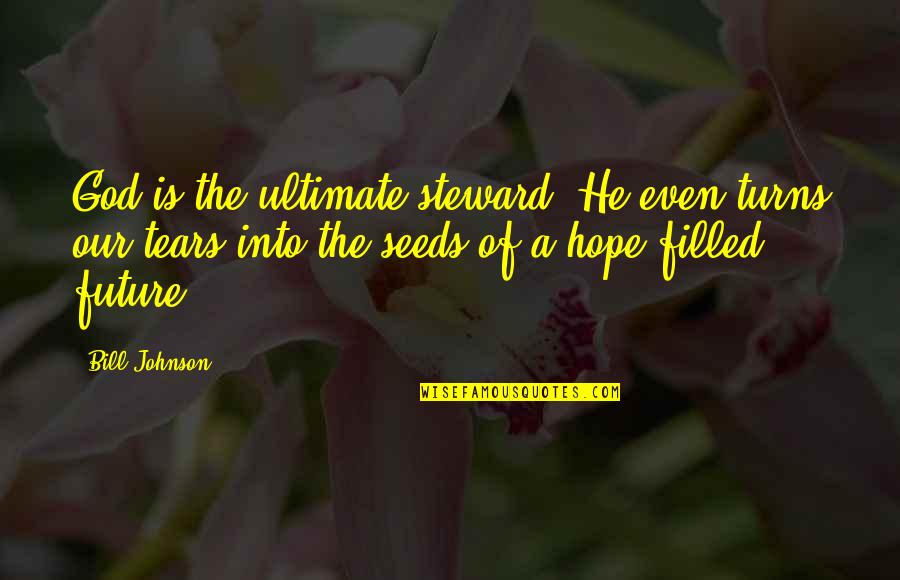 Stewards Quotes By Bill Johnson: God is the ultimate steward. He even turns Stewards Quotes By Bill Johnson: God is the ultimate steward. He even turns