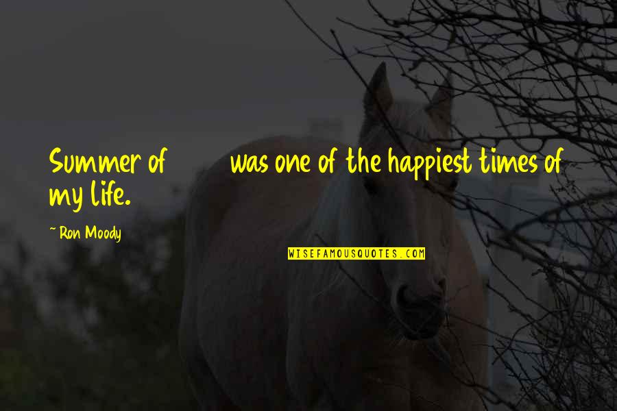 Stock Exchange Mauritius Today's Quotes By Ron Moody: Summer of 1967 was one of the happiest