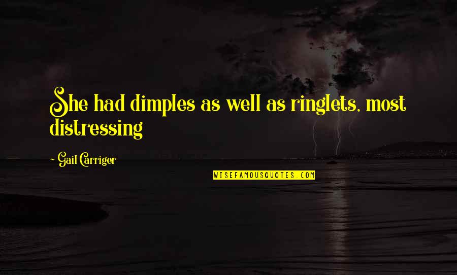 Stoichiometric Coefficient Quotes By Gail Carriger: She had dimples as well as ringlets, most Stoichiometric Coefficient Quotes By Gail Carriger: She had dimples as well as ringlets, most