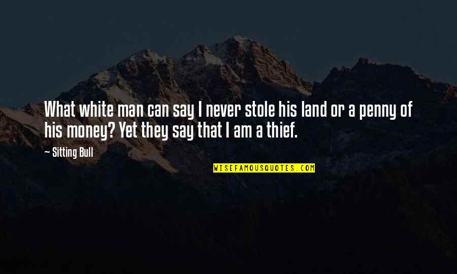 Stole Your Man Quotes By Sitting Bull: What white man can say I never stole