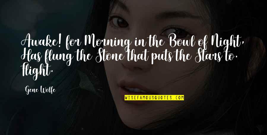 Stone In Quotes By Gene Wolfe: Awake! for Morning in the Bowl of Night, Stone In Quotes By Gene Wolfe: Awake! for Morning in the Bowl of Night,