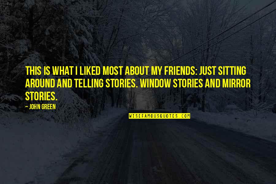 Stoplight Party Quotes By John Green: This is what I liked most about my Stoplight Party Quotes By John Green: This is what I liked most about my