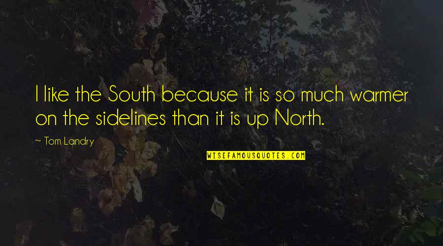 Storywriter Amazon Quotes By Tom Landry: I like the South because it is so