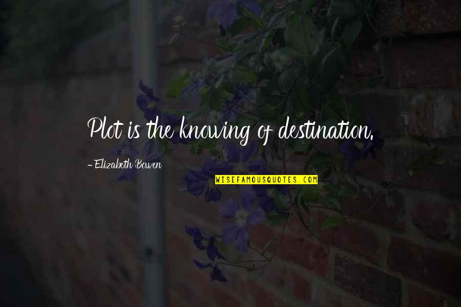 Stratussupportsystems Quotes By Elizabeth Bowen: Plot is the knowing of destination. Stratussupportsystems Quotes By Elizabeth Bowen: Plot is the knowing of destination.