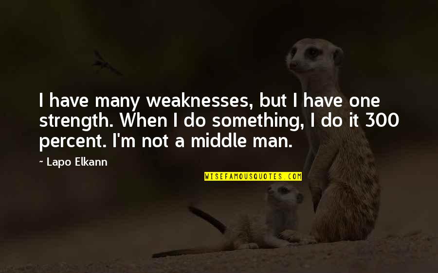 Strength And Weaknesses Quotes By Lapo Elkann: I have many weaknesses, but I have one