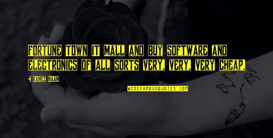 Stringing Along Quotes By Ramez Naam: Fortune Town IT Mall and buy software and