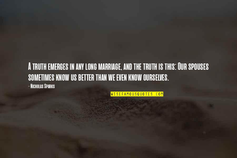 Strn Stock Quotes By Nicholas Sparks: A truth emerges in any long marriage, and Strn Stock Quotes By Nicholas Sparks: A truth emerges in any long marriage, and
