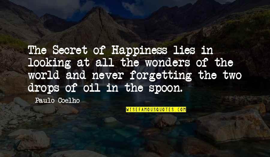 Strugala The Label Quotes By Paulo Coelho: The Secret of Happiness lies in looking at Strugala The Label Quotes By Paulo Coelho: The Secret of Happiness lies in looking at