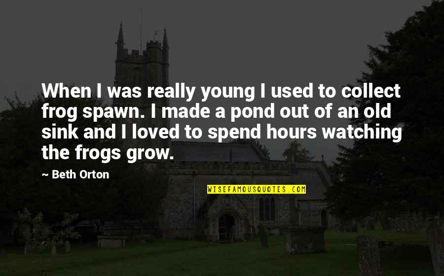 Struggling Relationship Quotes By Beth Orton: When I was really young I used to