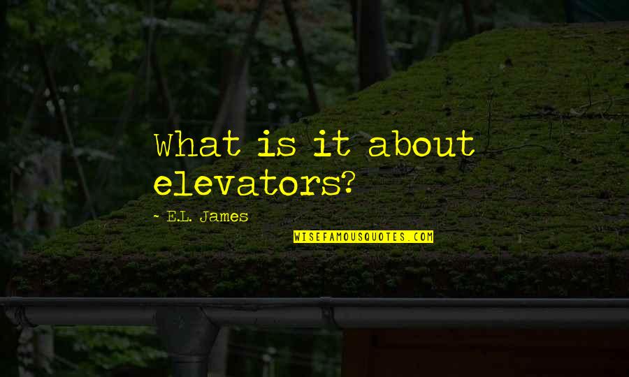 Stupid Obama Quotes By E.L. James: What is it about elevators? Stupid Obama Quotes By E.L. James: What is it about elevators?