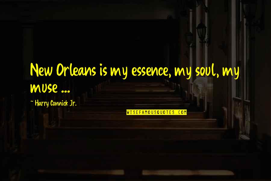 Subjects The Sat Quotes By Harry Connick Jr.: New Orleans is my essence, my soul, my
