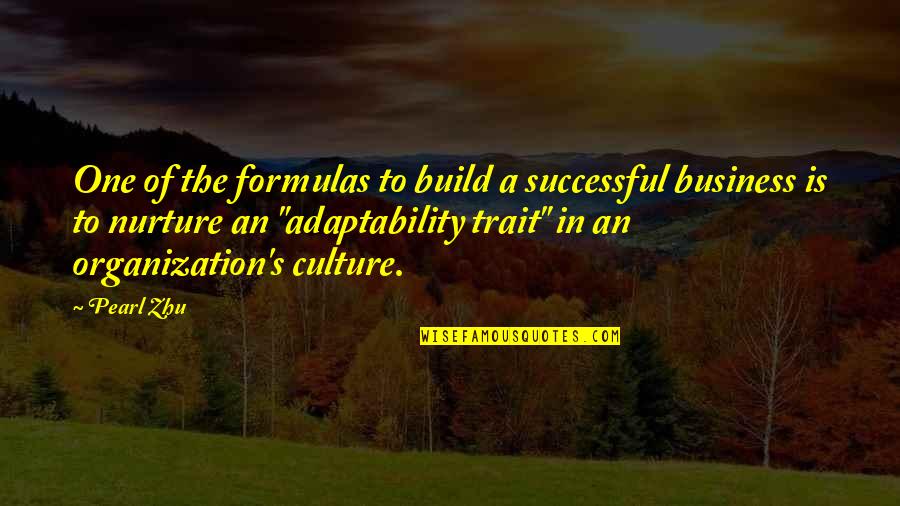 Successful Organization Quotes By Pearl Zhu: One of the formulas to build a successful