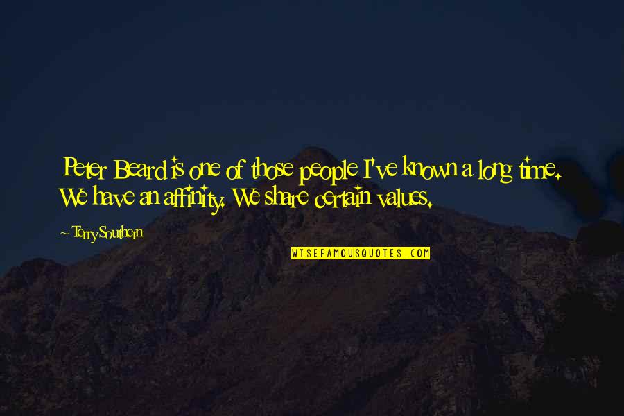Sudden Accident Quotes By Terry Southern: Peter Beard is one of those people I've Sudden Accident Quotes By Terry Southern: Peter Beard is one of those people I've