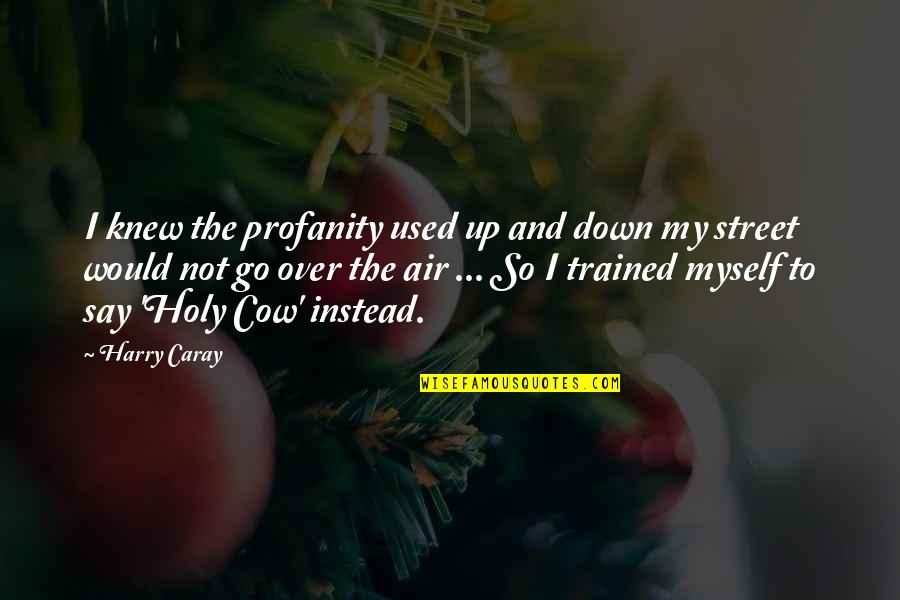 Suggerimenti Amicizia Quotes By Harry Caray: I knew the profanity used up and down Suggerimenti Amicizia Quotes By Harry Caray: I knew the profanity used up and down