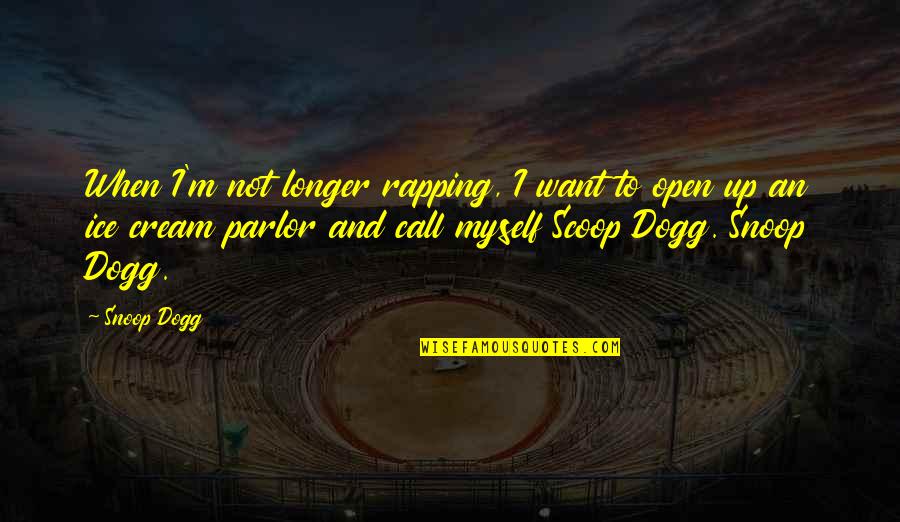 Suikoden 5 Quotes By Snoop Dogg: When I'm not longer rapping, I want to