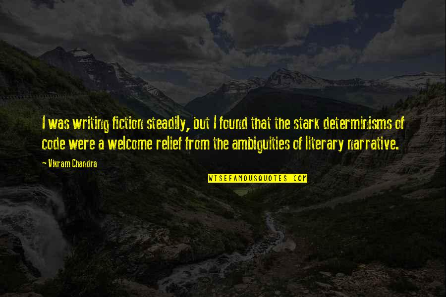 Summer Goals Quotes By Vikram Chandra: I was writing fiction steadily, but I found Summer Goals Quotes By Vikram Chandra: I was writing fiction steadily, but I found