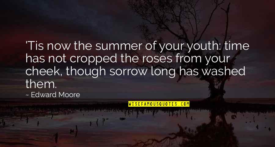 Summer Time Quotes By Edward Moore: 'Tis now the summer of your youth: time