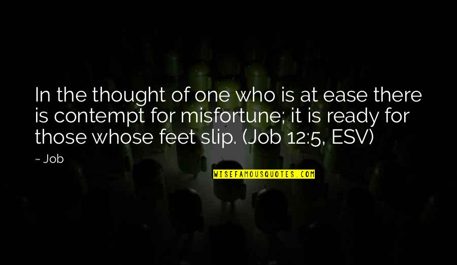 Summery Quotes By Job: In the thought of one who is at Summery Quotes By Job: In the thought of one who is at