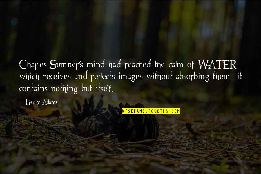 Sumner's Quotes By Henry Adams: Charles Sumner's mind had reached the calm of