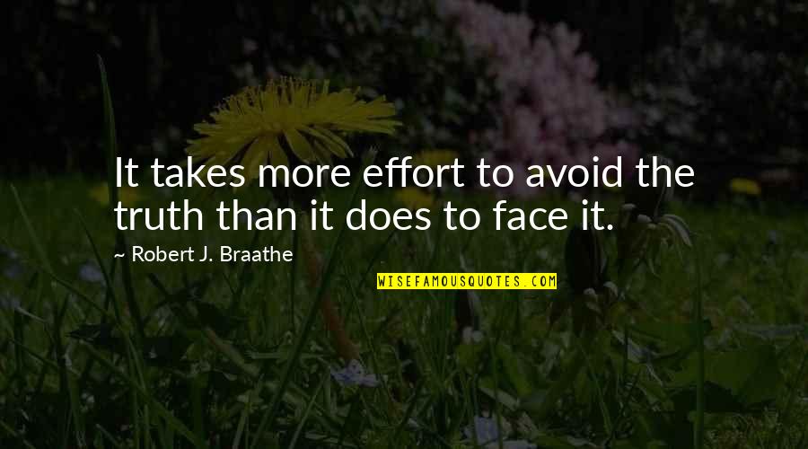 Sun Also Rises Lady Brett Quotes By Robert J. Braathe: It takes more effort to avoid the truth Sun Also Rises Lady Brett Quotes By Robert J. Braathe: It takes more effort to avoid the truth