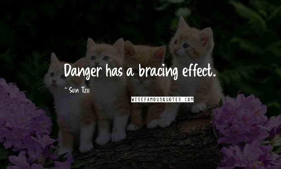 Sun Tzu quotes: Danger has a bracing effect.