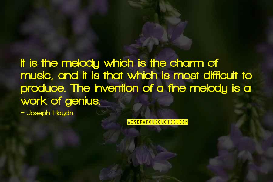 Sundaram Mutual Fund Quotes By Joseph Haydn: It is the melody which is the charm Sundaram Mutual Fund Quotes By Joseph Haydn: It is the melody which is the charm