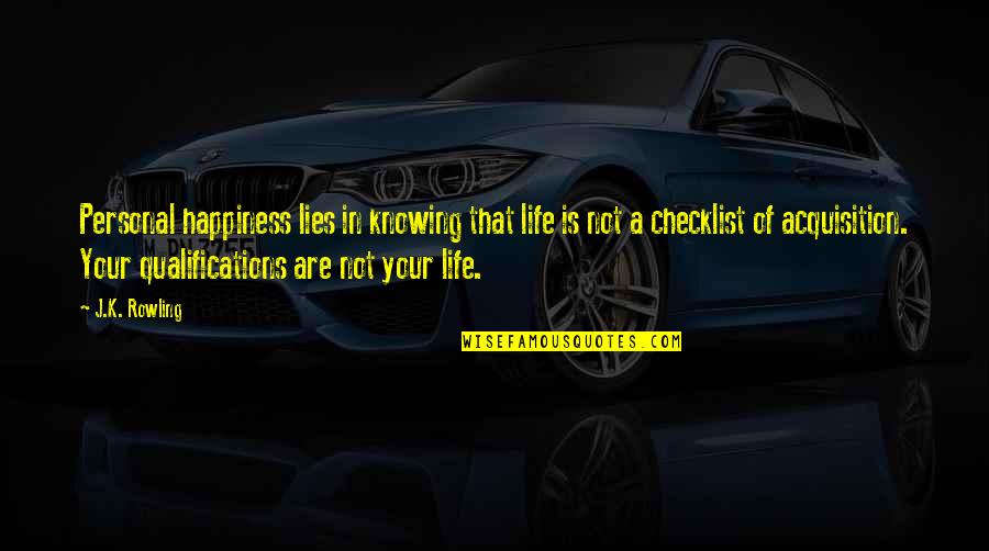 Sunday Good Feels Quotes By J.K. Rowling: Personal happiness lies in knowing that life is Sunday Good Feels Quotes By J.K. Rowling: Personal happiness lies in knowing that life is