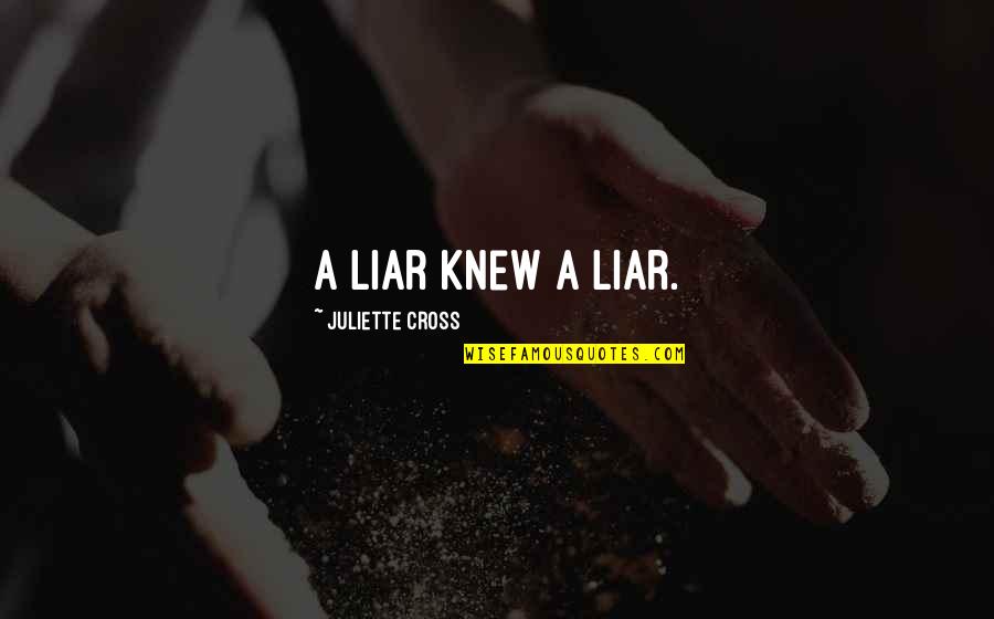 Suomalaisia Elokuvia Quotes By Juliette Cross: A liar knew a liar.
