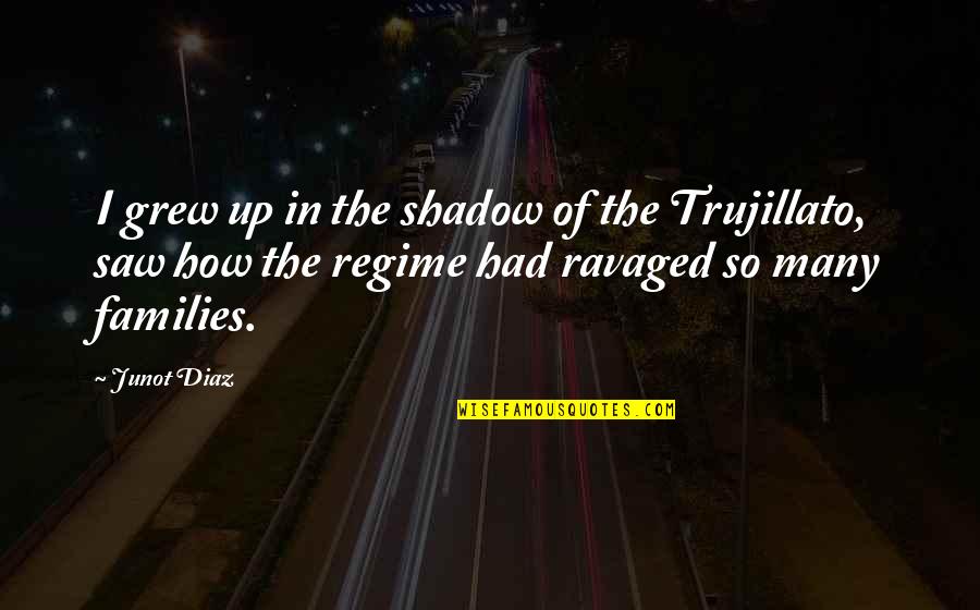 Super Saiyan 3 Quote Quotes By Junot Diaz: I grew up in the shadow of the Super Saiyan 3 Quote Quotes By Junot Diaz: I grew up in the shadow of the