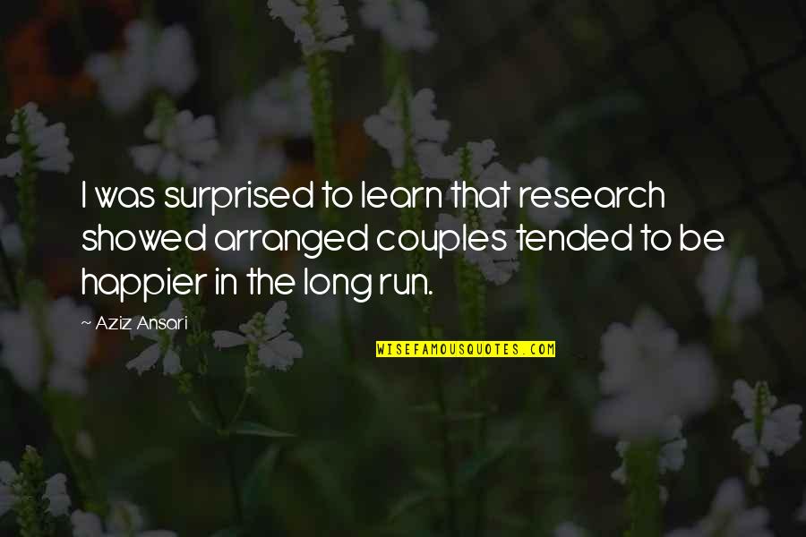 Supercomputers Ai Quotes By Aziz Ansari: I was surprised to learn that research showed Supercomputers Ai Quotes By Aziz Ansari: I was surprised to learn that research showed