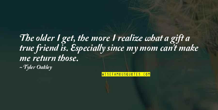 Supernatural Family Remains Quotes By Tyler Oakley: The older I get, the more I realize