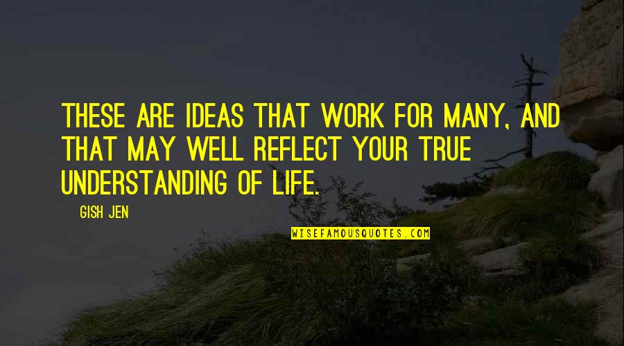 Supernaturalism Synonym Quotes By Gish Jen: These are ideas that work for many, and Supernaturalism Synonym Quotes By Gish Jen: These are ideas that work for many, and