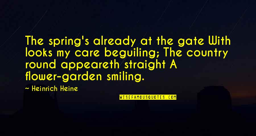 Superscript Generator Quotes By Heinrich Heine: The spring's already at the gate With looks Superscript Generator Quotes By Heinrich Heine: The spring's already at the gate With looks