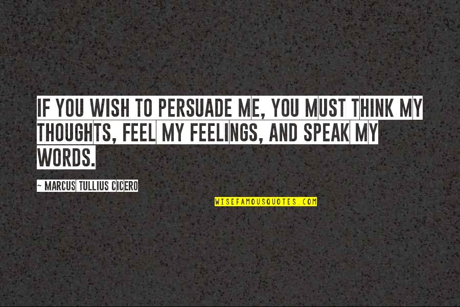 Surdinas Quotes By Marcus Tullius Cicero: If you wish to persuade me, you must Surdinas Quotes By Marcus Tullius Cicero: If you wish to persuade me, you must