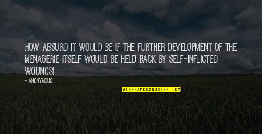 Sureau Arbre Quotes By Anonymous: How absurd it would be if the further