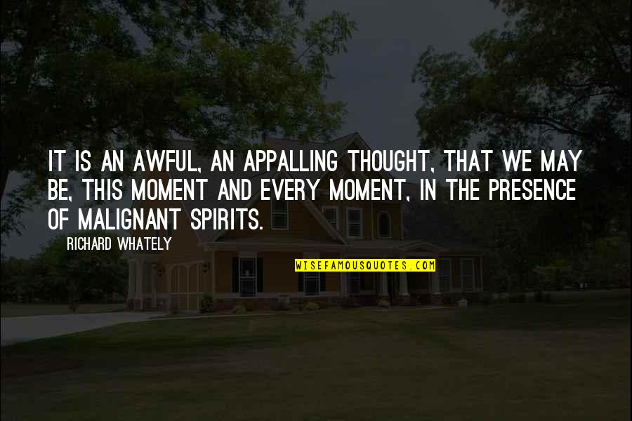 Surefooted Goat Quotes By Richard Whately: It is an awful, an appalling thought, that