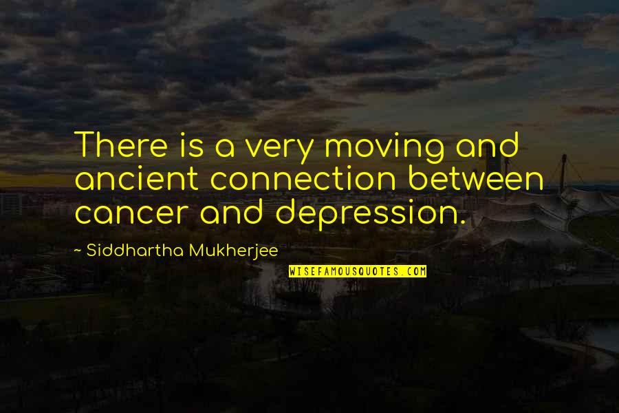 Surfield Gregory Quotes By Siddhartha Mukherjee: There is a very moving and ancient connection