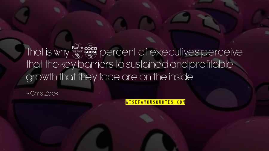 Surprise Guests Quotes By Chris Zook: That is why 85 percent of executives perceive Surprise Guests Quotes By Chris Zook: That is why 85 percent of executives perceive