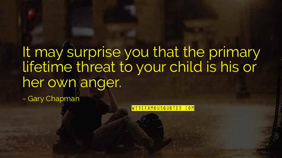 Surprise Her Quotes By Gary Chapman: It may surprise you that the primary lifetime Surprise Her Quotes By Gary Chapman: It may surprise you that the primary lifetime