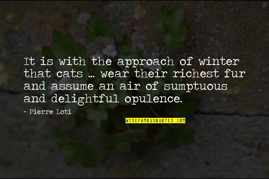 Sussman Acura Quotes By Pierre Loti: It is with the approach of winter that