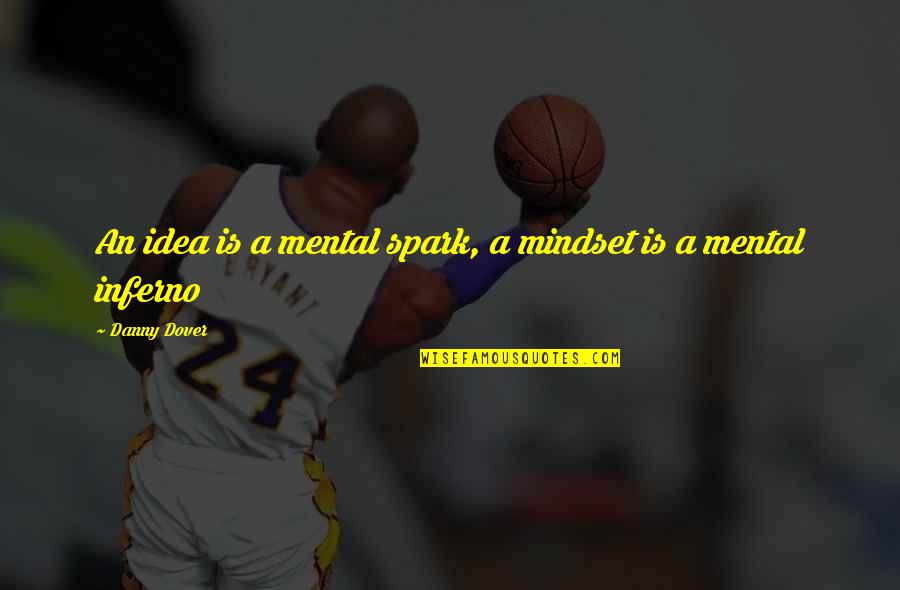 Svartsot Quotes By Danny Dover: An idea is a mental spark, a mindset Svartsot Quotes By Danny Dover: An idea is a mental spark, a mindset