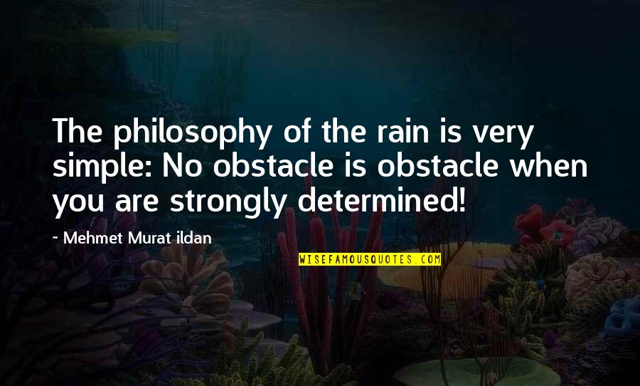 Sviridov Sergey Quotes By Mehmet Murat Ildan: The philosophy of the rain is very simple: Sviridov Sergey Quotes By Mehmet Murat Ildan: The philosophy of the rain is very simple: