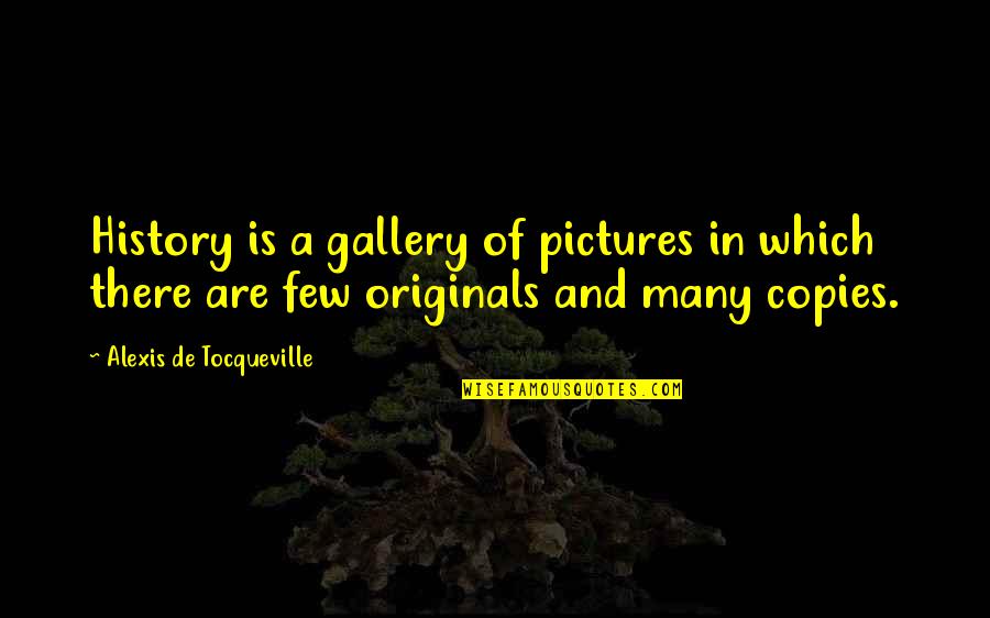 Svp Worldwide Quotes By Alexis De Tocqueville: History is a gallery of pictures in which Svp Worldwide Quotes By Alexis De Tocqueville: History is a gallery of pictures in which