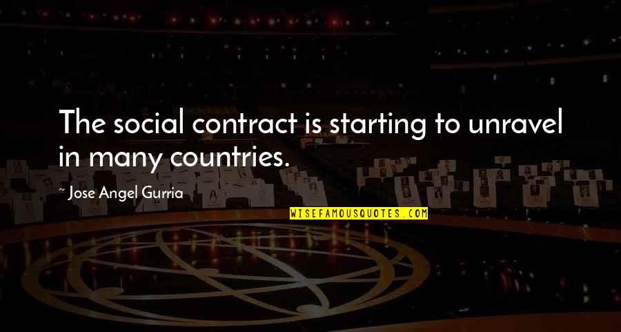 Swaggers Face Quotes By Jose Angel Gurria: The social contract is starting to unravel in Swaggers Face Quotes By Jose Angel Gurria: The social contract is starting to unravel in