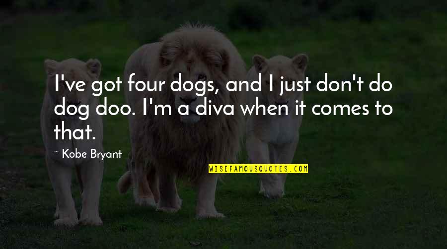 Sweet Tagalog Pick Up Quotes By Kobe Bryant: I've got four dogs, and I just don't