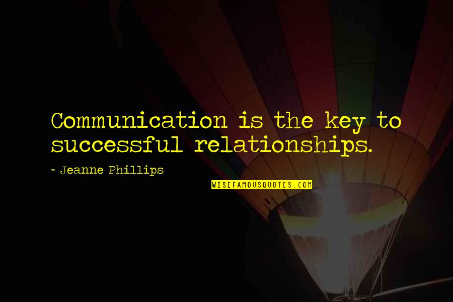 Sweetly Broken Quotes By Jeanne Phillips: Communication is the key to successful relationships. Sweetly Broken Quotes By Jeanne Phillips: Communication is the key to successful relationships.