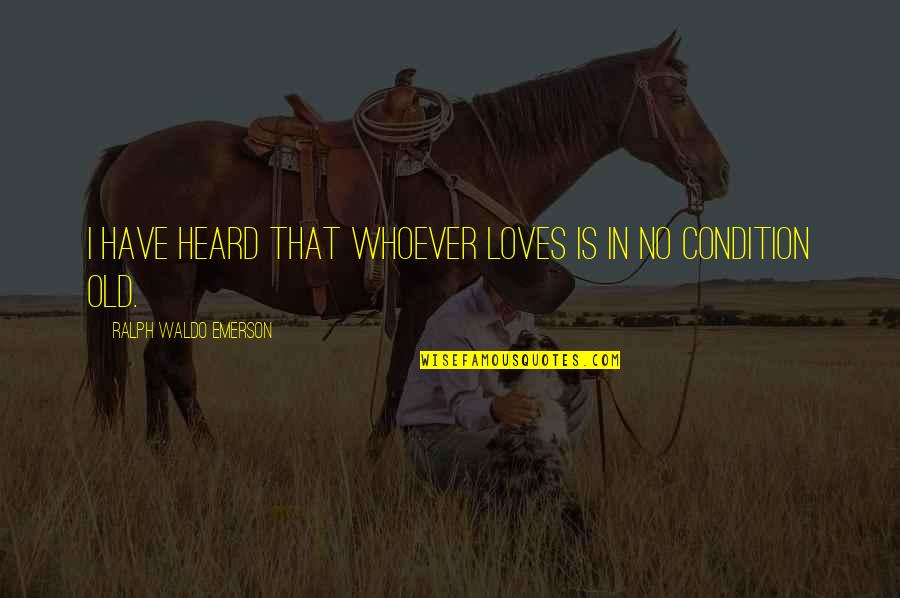 Sybase Output Without Quotes By Ralph Waldo Emerson: I have heard that whoever loves is in Sybase Output Without Quotes By Ralph Waldo Emerson: I have heard that whoever loves is in
