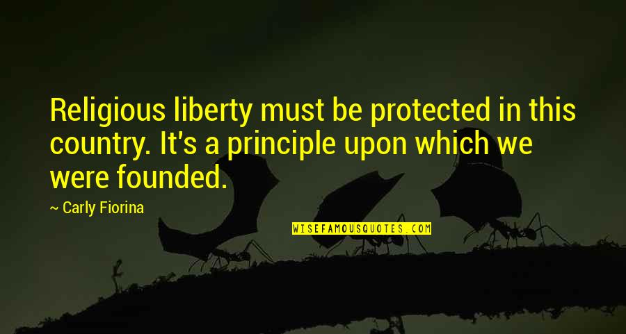 Symbolized Crossword Quotes By Carly Fiorina: Religious liberty must be protected in this country. Symbolized Crossword Quotes By Carly Fiorina: Religious liberty must be protected in this country.