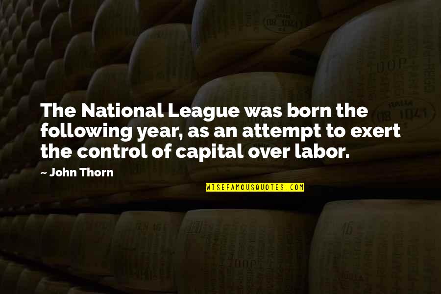 Synergizing For Kids Quotes By John Thorn: The National League was born the following year,